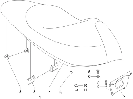 Selle/sieges - Trousse à outils