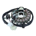 STATOR ALLUMAGE MAXISCOOTER ADAPTABLE MOTEUR YAMAHA 125 MAJESTY, TEOS, 150 MAJESTY, 180 MAJESTY/MBK 125 DOODO, THUNDER, SKYLINER:MALAGUTI 125 MADISON, PHANTOM 4T (16 PÔLES - TRIPHASE) -SGR