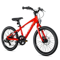 VELO MUSCULAIRE VTT 20 LEADER FOX GAMP 2026 GARCON ROUGE 6V (TAILLE ENFANT 120 à 135 cm)