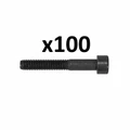 VIS CHC 6 PANS CREUX DIAM M6 x 40 mm (BOITE DE 100 PIECES) (690046) -ALGI