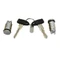 JEU DE CLES AVEC 2 BARILLETS (15 mm) ORIGINE PIAGGIO 50 TYPHOON 2011>/APRILIA 50 SR MOTARD 2011>, SPORT CITY-ONE  -860193-