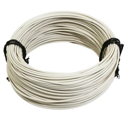 FIL ELECTRIQUE 1,00mm2  12/10  MULTIBRIN  BLANC (50M)  -SELECTION P2R-