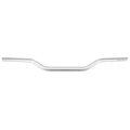 HANDLEBAR FOR 50cc MOTORBIKE OVERSIZE ALUMINIUM SILVER MAT W800mm H80mm (varying Ø 22,2x28,6x22,2)