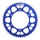 REAR CHAIN SPROCKET FOR APRILIA 50 SX 2012>2017, SX SM 2012>2017  420  53 Teeth ALU CNC BLUE  (Ø  108/123/6.5)  -STAGE 6 -