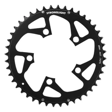 CHAINRING FOR MTB-5 arms- FOR TRIPLE 44 Teeth Ø94 BLACK- External STRONGLIGHT ALU 7075 - 8/9 Speed.