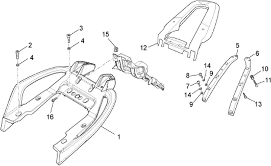 Poignée - Porte-bagages