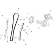DISTRIBUTION CYLINDRE ARRIERE