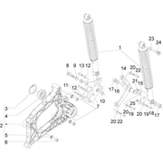 Suspension arrière - Amortisseur/s