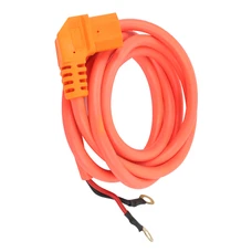 CABLE DE CONNECTION PRISE DE CHARGE SCOOT ELECTRIQUE ADAPTABLE CITYCOCO ORANGE (CONNECTEUR ALIMENTATION L 1,50 M) -P2R