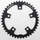 CHANRING FOR ROAD BIKE-5 arms- 42T. Ø110 "INNER" BLACK -ALUMINIUM- STRONGLIGHT 9/10 Speed (SHIMANO TYPE)