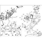 Circuit electrique arrière