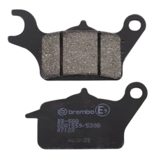 PLAQUETTE DE FREIN BREMBO POUR HONDA 110 NSC VISION 2017>2020 AV (SCOOTER CARBONE CERAMIQUE) -07122CC