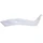 FOOTREST COVER FOR MAXISCOOTER YAMAHA 125 XMAX 2006>2009/MBK 125 SKYCRUISER 2006>2009-RIGHT - WHITE   -SELECTION P2R-