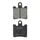 BRAKE PADS -POLINI FOR SUZUKI 250 BURGMAN / SYM 250 GTS 2015>, 125 JOYMAX 2015>  (L 44.6mm - H 53.4mm - thk8.7mm)  (174.0018)  (ORIGINAL)