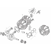 Cylindre - cul - piston