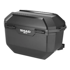 VALISE LATERALE/SIDE-CASE SHAD TR27 27L NOIR BRUT (fixation 3P/4P SYSTEM vendue séparément) (D0TR27100) (PAIRE)