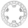 DISQUE DE FREIN ADAPTABLE SUZUKI 400 DR Z 2005>2009 AR, 125 RM 2001>2012 AR (EXT 240mm - INT 118mm - 6 TROUS) (DF5029) -NEWFREN