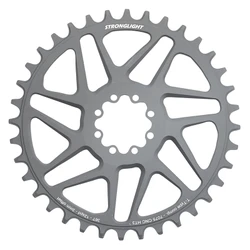 PLATEAU VTT DIRECT MOUNT 8 TROUS POUR SRAM X01/XX1 STRONGLIGHT MONO ALU HT3 NOIR 36DTS - 12V. NARROW WIDE (DEPORT 3mm)