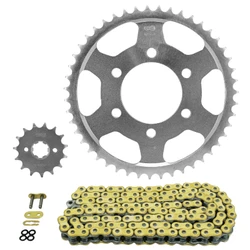 CHAIN AND SPROCKET KIT FOR HONDA 125 CB R 2018>2020 428 15x47 (Ø SPROCKET 68/90/10.25) (OEM SPECIFICATIONS) -AFAM