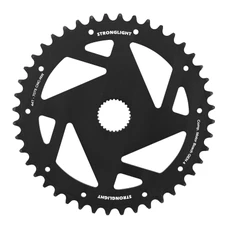 CHAINRING FOR EBIKE DIRECT MOUNT STRONGLIGHT 44 Teeth- SINGLE BLACK ALU 7075 FOR YAMAHA WITH CHAINGUARD