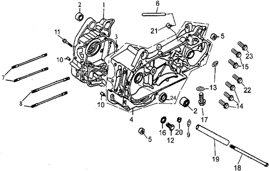 Carter moteur