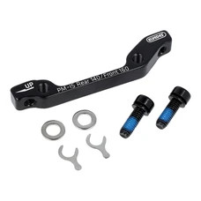 ADAPTATEUR FREIN A DISQUE VTT POST-MOUNT AVANT / ARRIERE BRAKCO CNC POUR DISQUE AVANT 160 mm et ARRIERE 140 mm