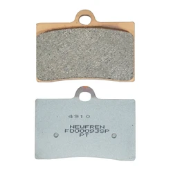 PLAQUETTE DE FREIN NEWFREN POUR APRILIA 250 RS 1995>1997 AV / DUCATI 600 SUPERSPORT 1991>1997 AV, 600-750-900 MONSTER AV / BIMOTA 1000 YB10 BIPOSTO 1992> AV   (FD0093SP)  (SPORT TT PRO METAL FRITTE)