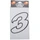 AUTOCOLLANT/STICKER MERYT LARGE NUMERO 3 BLANC (H16cm)