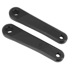 MANIVELLE DROITE + GAUCHE STRONGLIGHT MAGAN5 170mm NOIR CARRE JIS POUR PANASONIC / YAMAHA / ANANDA (DEPORT 10mm)