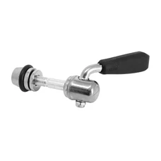 QUICK RELEASE SKEWER SEATPOST - ERGOTEC STEEL BLACK/CHROME M8 x 50 mm (SOLD PER UNIT)