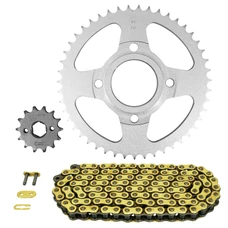 KIT CHAINE ADAPTABLE HONDA 125 XL S 1979>1982, XR 1979>1982  428  14x47  (DIAM COURONNE 58/90/10.5)  (DEMULTIPLICATION ORIGINE)  -AFAM-