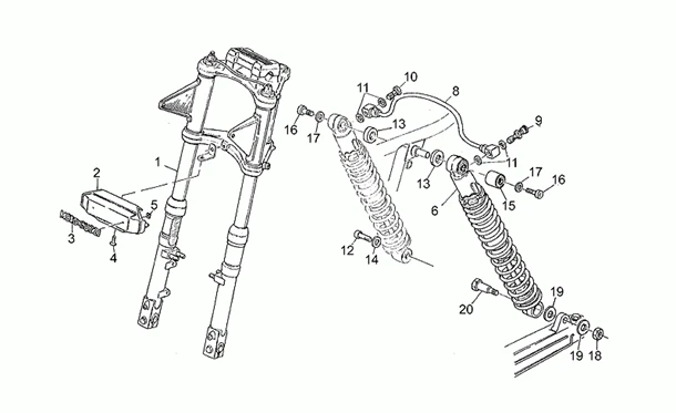 Suspension avant/arriere