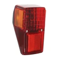 TAIL LIGHT FOR MOPED PEUGEOT 103 MVL, VOGUE - RED WITH REFLECTORS -SELECTION P2R