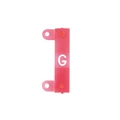 ENGRAVING STENCIL - LETTER G (20 PIECES BAG)  - ICA -