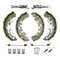 KIT MACHOIRES DE FREIN ARRIERE (RATTRAPAGE MANUEL) ORIGINE PIAGGIO PORTER PIK-UP, VAN 2009< -850668