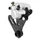 ETRIER DE FREIN AR ADAPTABLE APRILIA 50 RX, SX 2011>/GILERA 50 SMT, RCR 2011>/DERBI 50 SENDA 2011> GRIS/NOIR (OEM: 866956) -P2R