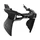 CARENAGE/TABLIER AV SCOOT ADAPTABLE MBK 50 NITRO 1997>2012/YAMAHA 50 AEROX 1997>2012 NOIR BRILLANT (INFERIEUR) -P2R