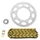 KIT CHAINE ADAPTABLE RIEJU 50 MRT 2009>2017 420 11x52 (DIAM COURONNE 105/125/8.5) (DEMULTIPLICATION ORIGINE) -AFAM