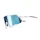 LUNETTES VELO ADULTE GIST MASK MONTURE BLANC VERRE BLEU POLYCARBONATE (PROTECTION 100% CONTRE UVA, UVB, UV)