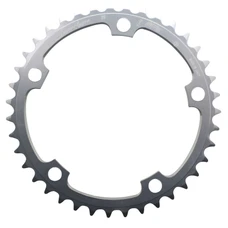 CHANRING FOR ROAD BIKE-5 arms- 39T. Ø130 "INNER" SILVER -ALUMINIUM- MICHE 9/10 Speed(SHIMANO TYPE)