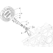 Frein posterieur - Mâchoire