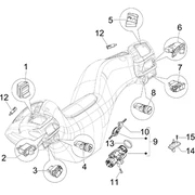 Inverseurs - Commutateurs - Boutons - Interrupteurs