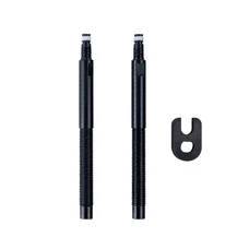 PROLONGATEUR DE VALVE SCHWALBE 60mm NOIR COMPATIBLE TUBELESS (VENDU PAR 2)