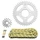CHAIN AND SPROCKET KIT FOR HONDA 125 CBR R 2004>2006, 125 CBR RW 2005>2010, 125 CBR 2004>2010 428 15x42 (OEM SPECIFICATION) -AFAM