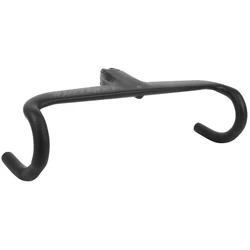 CINTRE ROUTE CONTROLTECH SIROCCO FL4 CARBONE MAT L 449 EXTERIEUR (AXE-AXE 42 cm) AVEC POTENCE INTEGREE L 120mm POUR PASSAGE CABLE INTERNE