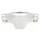 COUVRE GUIDON ARRIERE ORIGINE PIAGGIO 50-125 FLY 2012> BLANC 566  -67315400BT-