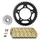 KIT CHAINE ADAPTABLE APRILIA 1000 RSV 1998>2003, RSV SP 1999>2000, RSV R 1998>2003  525  17x42  (DIAM COURONNE 100/120/10.25)  (DEMULTIPLICATION ORIGINE)  -AFAM-