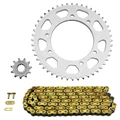 KIT CHAINE ADAPTABLE RIEJU 50 MRX, SMX 2003>2004  420  11x48  (DIAM COURONNE 105/125/8.5)  (DEMULTIPLICATION ORIGINE)  -AFAM-