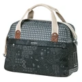 SAC VELO BASIL BOHEME 18L NOIR/CREME FIXATION RAPIDE HOOK-ON SUR PORTE BAGAGE AVANT/ARRIERE (44x17x31cm)