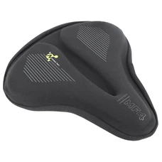 COUVRE SELLE VELO NEWTON GEL MEMOIRE DE FORME NOIR (276x263mm)
